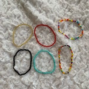Colorful bracelets